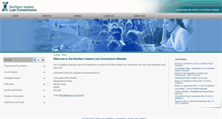 Desktop Screenshot of nilawcommission.gov.uk